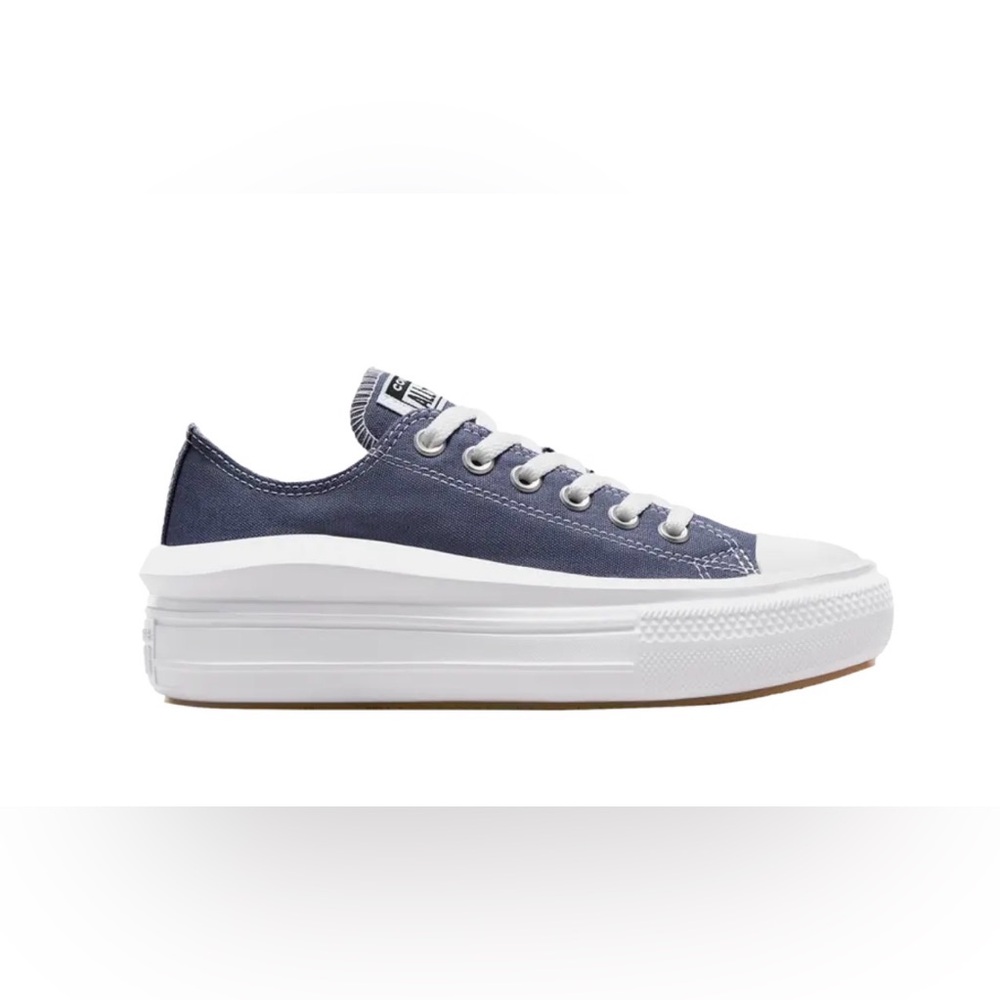 Converse CTAS MOVE OX "Lavender Ash/White/Black"  Platform Sneakers Sz 8.5